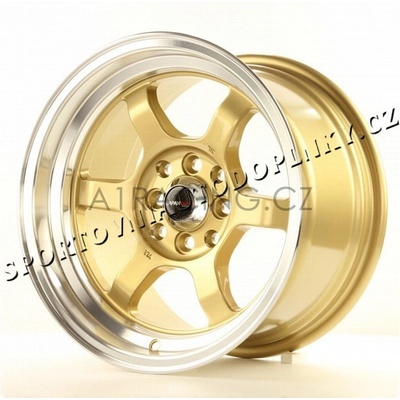 Japan Racing JR12 8,5x15 4x100/114,3 ET13 gold