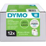 DYMO Етикет Кораб/именуване 54x101 перм бял (220) x (12) (S0722420)