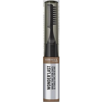 Rimmel Permanentní barva na obočí Wonder´last 002 Soft Brown 4,5 ml – Zboží Mobilmania