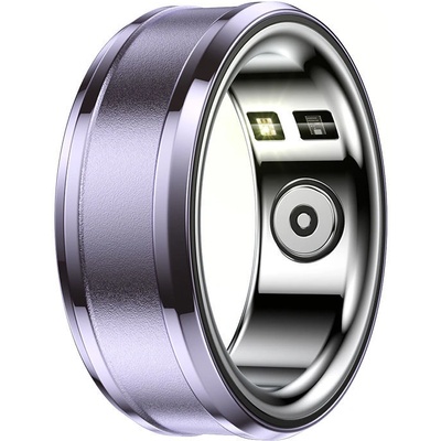 EQ Ring R3 kovová fialový velikost 11 (vnitřní průměr 19,5mm)