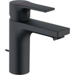 Kludi Zenta SL - Смесител за умивалник, със сифон, EcoPlus, матово черно 482933965 (482933965)