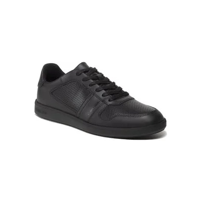Calvin Klein Сникърси Low Top Lace Up Lth HM0HM00471 Черен (Low Top Lace Up Lth HM0HM00471)