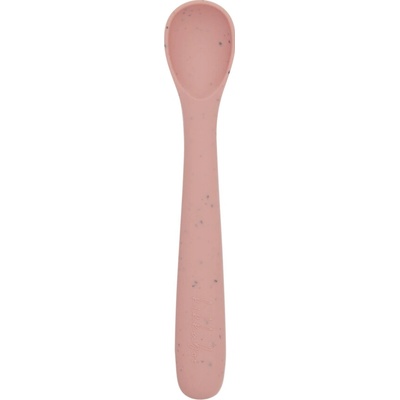 KikkaBoo Lyžička Platinum Silicone Blush