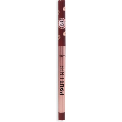 Revolution Beauty Pout Bomb Plumping Lip Liner 0, 2 g молив за устни Cookie Warm Brown