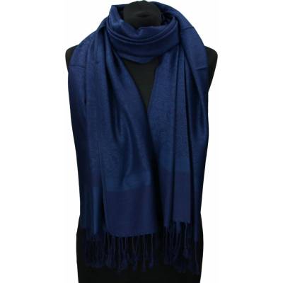 Cashmere dámská zimní šála Klean tmavě modrá