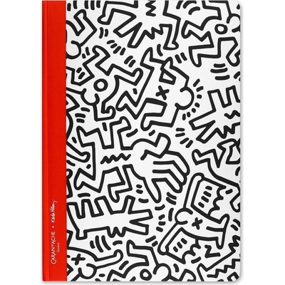 CARAN D'ACHE Keith Haring" A5 tečkovaný
