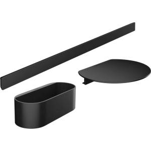 Hansgrohe WallStoris - Комплект аксесоари за баня, матово черно 27966670 (27966670)