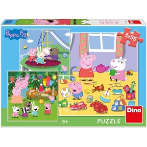 Dino - Puzzle Peppa pig on vacation - 40 - 99 piese