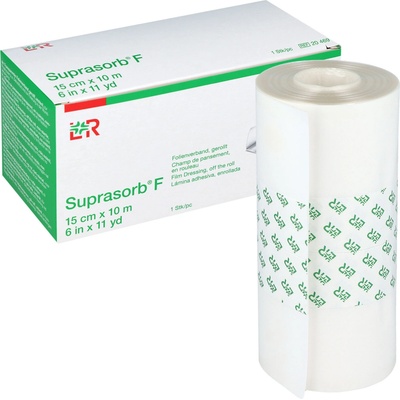 Lohmann & Rauscher Suprasorb F krytie na rany fóliové priehľadné nesterilné rolka 10 cm x 10 m rolka