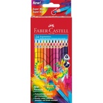 Faber-Castell Папагал Комплект от 24 триъгълни цветни молива FC116544 (FC116544)