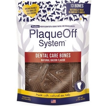 Prúdenia PlaqueOff Dental Bones slaninové 482 g