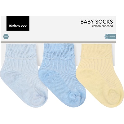 Kikkaboo Бебешки чорапи за новородено Stripy Friends 0м (31110010243)
