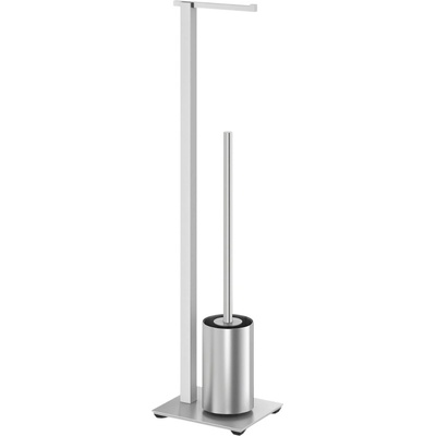 ZACK Поставка за тоалетна хартия и четка CARVO 72 cм, матова, неръждаема стомана, Zack (ZACK40488)