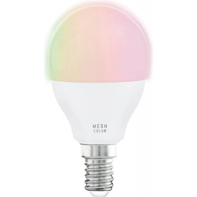 Eglo Chytrá LED žárovka, E14, P45, 4,9W, 470lm, 2700-6500K, teplá-studená bílá, RGB