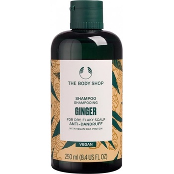 The Body Shop Ginger šampon pro suché vlasy a citlivou pokožku hlavy 250 ml