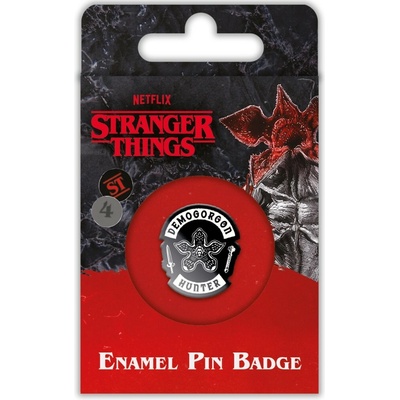 Epee Epee Odznak Demogorgon Hunter - Stranger Things
