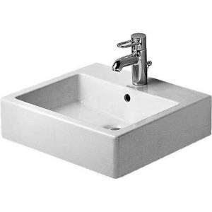 Duravit Vero - Умивалник 50х47 см, с преливник, с отвор, бял 0454500000 (0454500000)