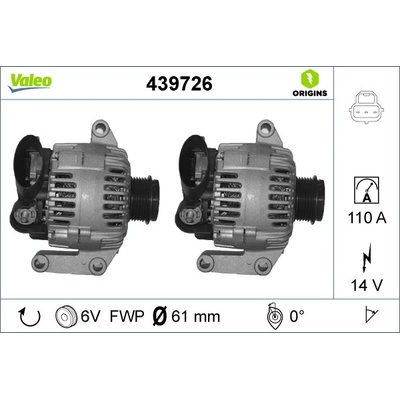 generátor VALEO 439726
