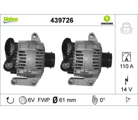 generátor VALEO 439726