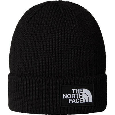 The North Face Tnf Logo Box Cuffed Beanie čierna