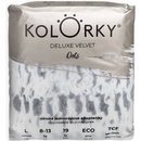 Kolorky Deluxe Velvet Dots EKO L 8-13 kg 19 ks