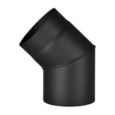 STAHL SYSTEM Dymové koleno 45 °, ø150mm, hr. mat. 2mm KS150/45BW