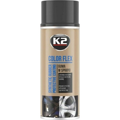K2 COLOR FLEX 400 ml ČERNÁ MATNÁ