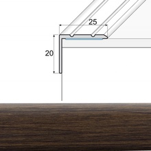 Effector A36 Schodová lišta Wenge Kongo 2,7 m