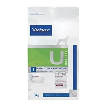 Virbac VET HPM Dog Urology Dissolution & Prevention U 3 kg