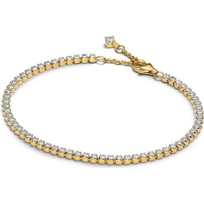 PANDORA pozlacený tenisový náramek 18 563927C01-18