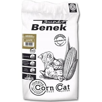 BENEK Super Corn Cat Golden Přírodní kukuřičné 35 l
