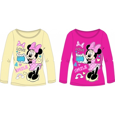 Minnie mouse licence dívčí tričko Minnie mouse 52026329 žlutá
