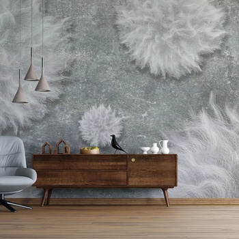 Image 1 of Art Gift Decor Фототапет - Сиви глухарчета