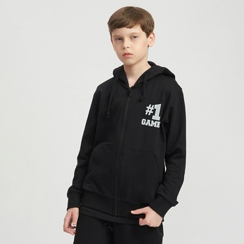 Winkiki WJB 11978 Chlapčenská mikina čierna