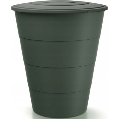 PROSPERPLAST Sud na dešťovou vodu SMOOTH tm. zelený 210l