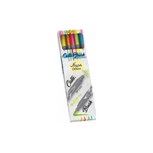 Online Calli.Brush Neon kaligrafické fixky 5 ks 19078