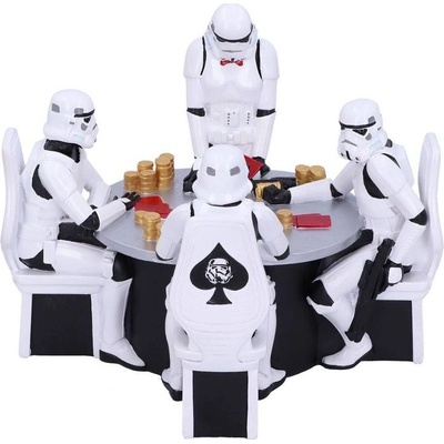 Nemesis Now Star Wars Diorama Stormtrooper Poker Face 18 cm