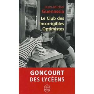 Le Club des incorrigibles optimistes | Jean-Michel Guenassia (ISBN: 9782253159643)