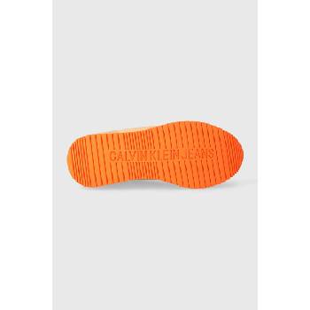 Calvin Klein Jeans Маратонки Calvin Klein Jeans YW0YW00840 RUNNER SOCK LACEUP NY-LTH W в оранжево YW0YW00840 (YW0YW00840)