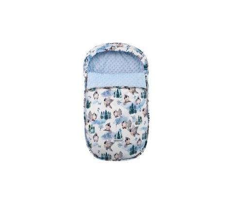 ESITO Soft New Born Vtáčiky modrý