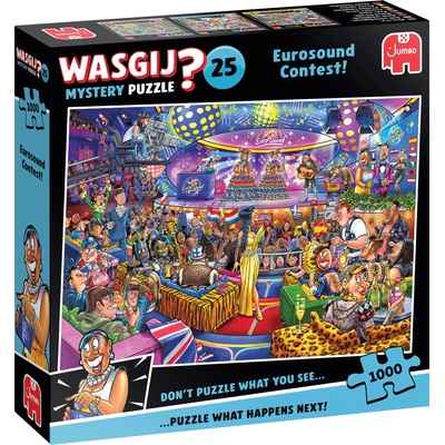 Jumbo - Puzzle Wasgij Mystery 25: Eurosound Contest! - 1 000 piese