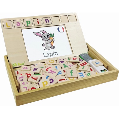 Lexibook Anglicko francúzska škola slovíčok Bio Toys