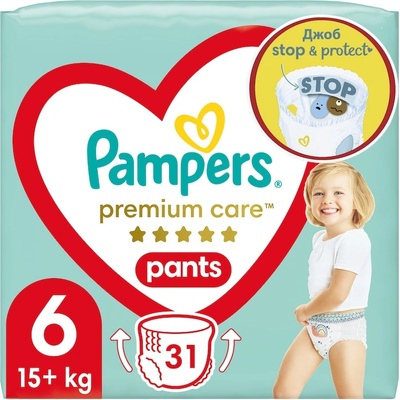 Pampers Pants 6 Premium Care 31 броя