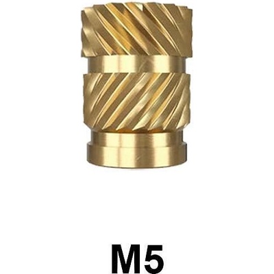 Two Trees Вложка за пластмаса M5/S (месинг) - Brass Inset Nuts, 50 броя в пакет
