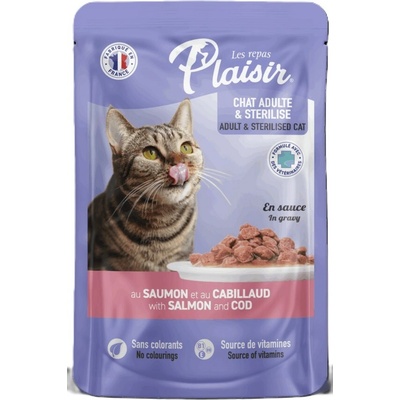 Plaisir s lososem a treskou 100 g