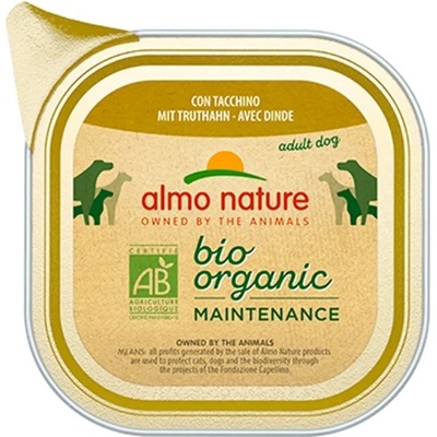 Almo Nature Bio Paté Adult Dog krůtí 100g