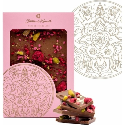 Steiner & Kovarik mléčná Mandala Lásky 70 g