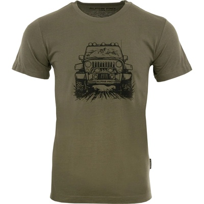 Alpine Pro Brej khaki čierne
