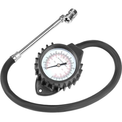 CARMOTION Pneuměřič 15 BAR, gumová hadice 15cm