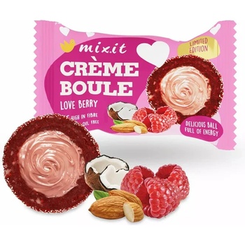 Mixit Crème boule Love Berry Lyofilizované ovoce a mandlový krém 30 g